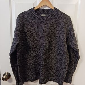 L.L. Bean Black Crewneck Sweater